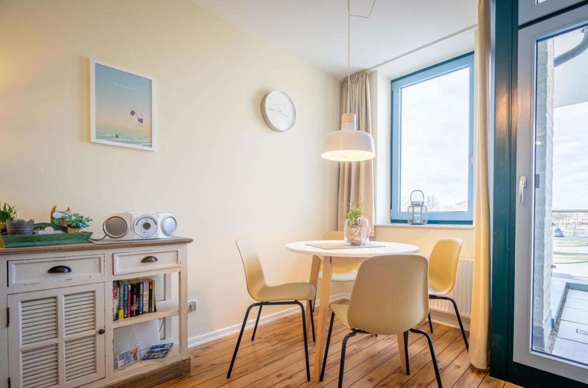 Hafenblick - Mit Balkon & Strandkorb Am Suedstrand Fehmarn Kültér fotó